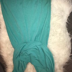 LULUS AQUA DRESS